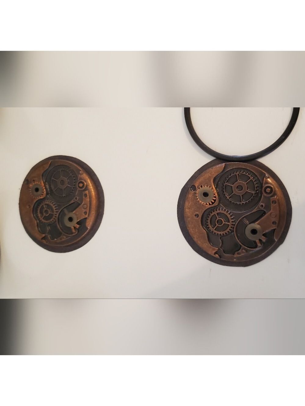 Steampunk Rust Color Goggles - Picture 8 of 9